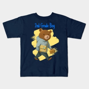 Second Grade Boy Kids T-Shirt